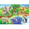 Ravensburger Dėlionė 2x12 vnt. - Zoologijos sodas