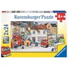 Ravensburger Dėlionė 2x24 vnt. - Ugniagesių brigada