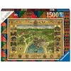Ravensburger Dėlionė 1500 vnt. - Hogvartso žemėlapis