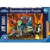 Ravensburger dėlionė „Drakonai: devynios karalystės“, 100 XXL det., nuo 6 m.