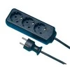 REV Socket line 3 kartus 3,0 m juodas