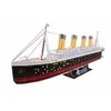 Revell 3D dėlionė RMS Titanic su LED apšvietimu, 266 detalių, 10+