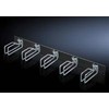 Rittal 7257.105 - Cable management panel - Juodas - Steel - 2U - 48.3 cm (19") - 482.6 mm