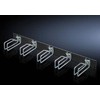 Rittal 7257.105 - Cable management panel - Juodas - Steel - 2U - 48.3 cm (19") - 482.6 mm