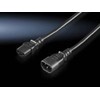 Maitinimo kabelis Rittal Rittal DK 7200.215 juodas 1,8 m C14 skydelis C13 skydelis
