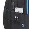 Kuprinė Rivacase Borneo 7860 žaidimų mėgėjams 17.3" (juoda)