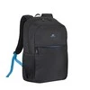 Rivacase Regent 8069 43.9 cm (17.3") Backpack Juodas, Cyan