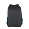 Rivacase Regent 8069 43.9 cm (17.3") Backpack Juodas, Cyan