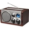 Medinė retro radija su USB Roadstar HRA-1345US/WD