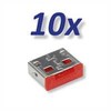 Roline ROLINE USB-A prievado užraktas / blokatorius 10x USB dla 11.02.8330