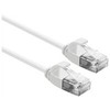 Roline Patchcord ROLINE data center UTP kat. 6A (klasa EA), LSOH,slim, balta, 0,5m