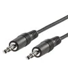 Kabelis Roline Jack 3.5mm - Jack 3.5mm 1m juoda (11.09.4501)