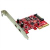 Kontroler Roline Karta ROLINE PCI Express, USB 3.2 Gen 2, 2x USB-C