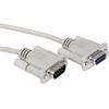 Roline DB-9 - DB-9, 3m, Pilka (11.01.6230)