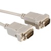 Roline DB-9 - DB-9, 1.8m, Pilka (11.01.6018)