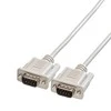 Roline DB-9 - DB-9, 1.8m, Pilka (11.01.6018)