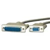 Roline DB-9 – DB-25, 1,8 m, pilka (11/01/4618)