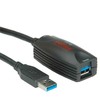 Roline USB kabelis USB-A – 5 m juodas (12/04/1096)