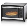 Elektrinė krosnelė ROMMELSBACHER BG 1055/E - 18 L - Juodas,Nerūdijantis plienas - Rotary - Nerūdijantis plienas - 3 shelves - 60 min
