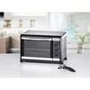 Elektrinė krosnelė ROMMELSBACHER BG 1055/E - 18 L - Juodas,Nerūdijantis plienas - Rotary - Nerūdijantis plienas - 3 shelves - 60 min