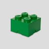 LEGO Storage Brick 4 žalia