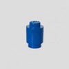 LEGO Storage Brick 1 Round mėlyna
