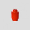 LEGO Storage Brick 1 Round raudona