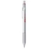 rotring 600 Multipen 3in1 sidabrinis Smulkaus švino rašiklis, rutulinis rašiklis mėlynas/raudonas