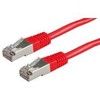 Value Kabelis S/FTP (PiMF) Patch Cord Cat.6 raudona 10m (21.99.1381-40)
