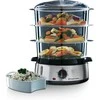 Garų puodas RUSSELL HOBBS Cook@Home 19270-56 steam cooker 9 l 800 W Sidabrinis, Juodas