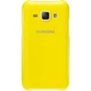 Samsung Galaxy J1 apsauginis dėklas (Geltonas)