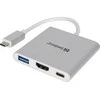Sandberg USB-C mini dokas HDMI+USB
