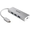 Sandberg USB-C iki 3xUSB 3.0 Hub + PD