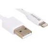 Sandberg USB>Lightning MFI 1m Balta