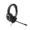Lengvos ausinės pajungiamos prie kompiuterio Sandberg MiniJack Chat Headset su mikrofonu