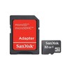 Atminties kortelė SanDisk Micro SDHC 32GB + SD adapteriai; EAN: 619659066918