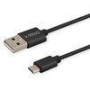 Savio CL-129 USB cable 2 m USB 2.0 USB A USB C Juodas