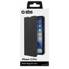 Apple iPhone 13 Pro Wallet PU dėklas, SBS Juodas
