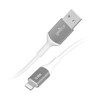 SBS GreenLine USB auf Lightning Kabelis 1,2m MFi baltas