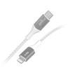 SBS GreenLine USB-C auf Lightning Kabelis 1,2m MFi baltas