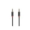 SBS mobilusis SBS AUX kabelis, 3,5 mm kairysis 3,5 mm kairysis (1,5 m), juodas