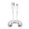 USB kabelis SBS Mobile USB-A - USB-C 1 m Baltas (TECABLETYPCS1W)