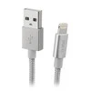 USB-žaibo kabelis SBS MFI C-89 1m sidabrine danga