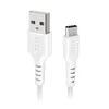 SBS TECABLEMICROC15W USB-A – USB-C kabelis 1.5m – baltos spalvos
