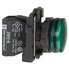 Schneider Electric 22mm žalias signalinis žibintas 24V AC / DC LED (XB5AVB3)