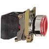 Schneider Electric 22mm valdymo mygtukas raudonas su apšvietimu 1Z 1R (XB4BW34M5)