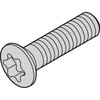 SCHROFF SCHROFF Phillips galvutės varžtas, Torx, savaime formuojantis, cinkuotas, M2,5 x 10