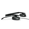 Inline Ausinės „EPOS SENNHEISER ADAPT 165 USB II“, dvipusės, su USB laidiniu adapteriu, 3,5 mm ir USB jungtimis.