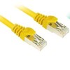 Sharkoon 0.25m Cat.6 S/FTP - 0.25 m - Cat6 - S/FTP (S-STP) - RJ-45 - RJ-45 - Geltona