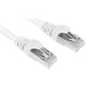 Sharkoon Patchkabel RJ45 Stecker > RJ45 Stecker CAT.6 S/FTP (baltas, 1,5 Meter)